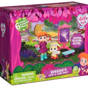 Zigzag's Playset Vida The Vet Action Figures Doll Set - Collectible
